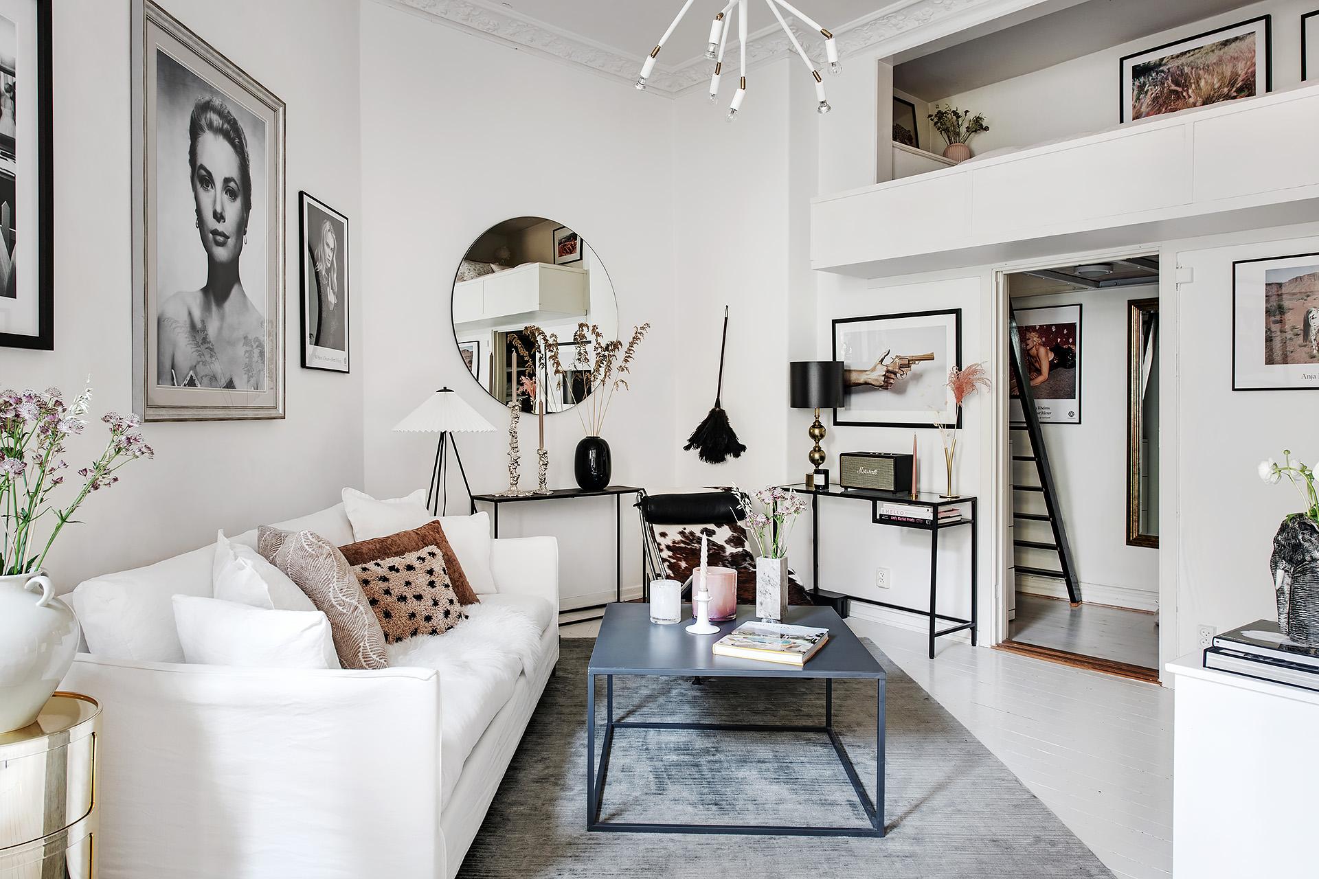 Klädkammare och sovloft med plats för er båda