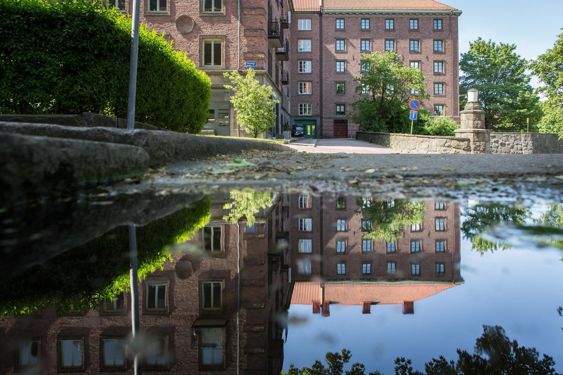 Fantastiska närområden med Nedre Johannebergs vackra stenstad