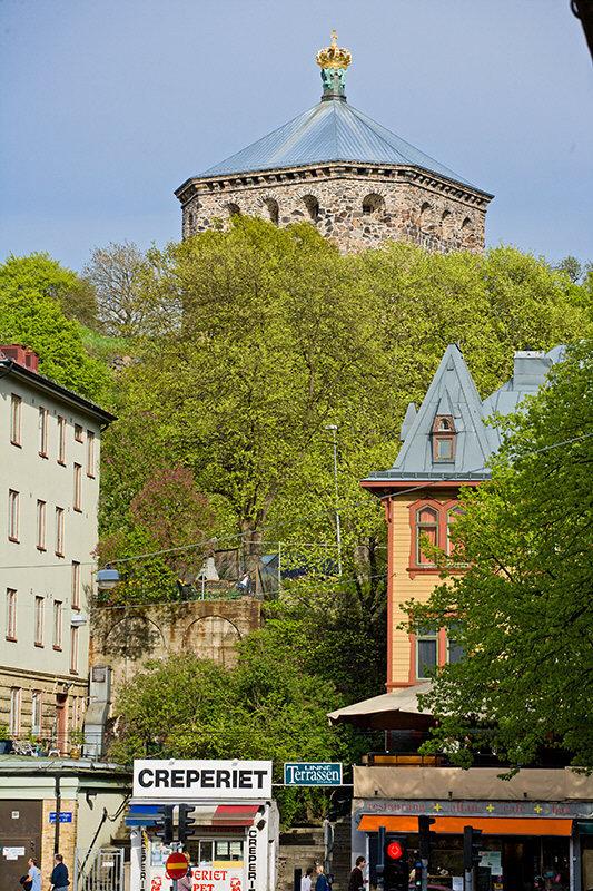 ... och Skansen Kronan i öster