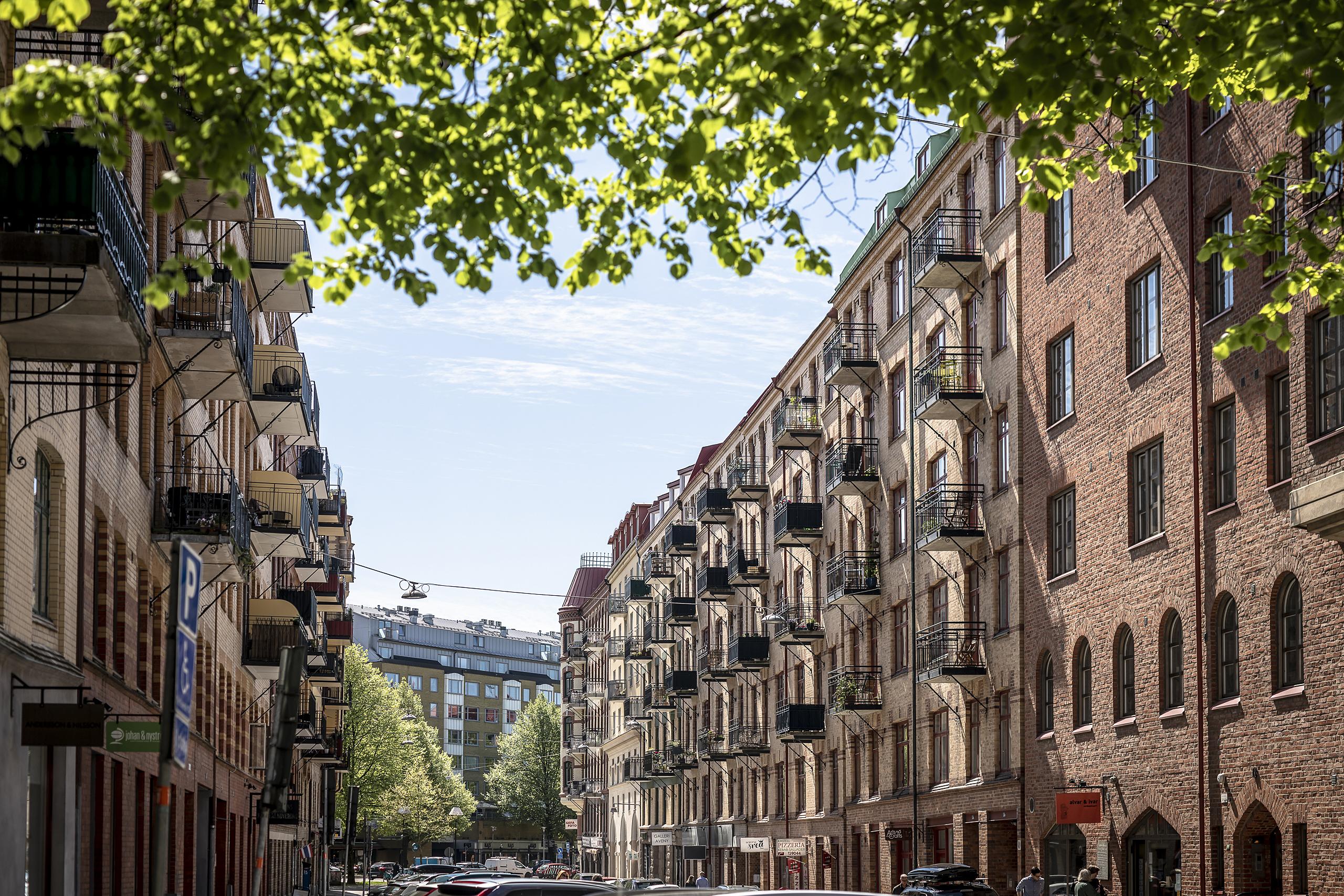 Kastellgatan är en av Linnés mest populära gator