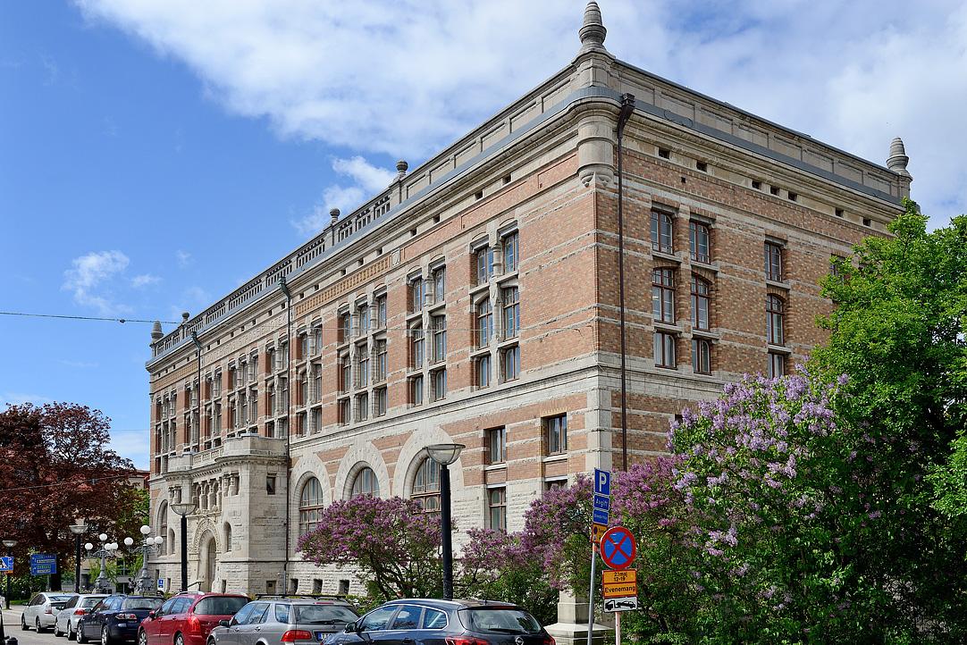 Göteborgs första bibliotek ligger alldeles nerför backen