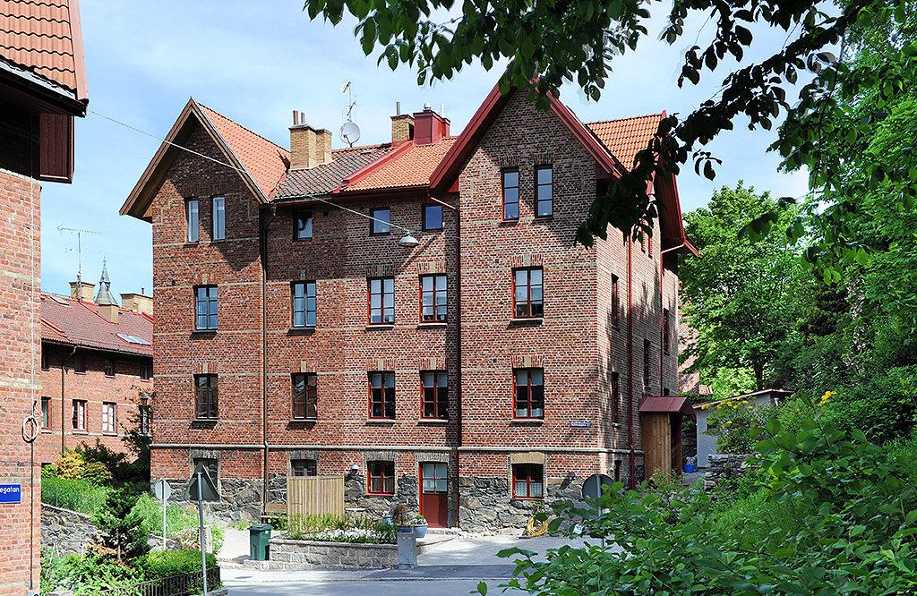 Välkommen till villakvarteret mitt i stan