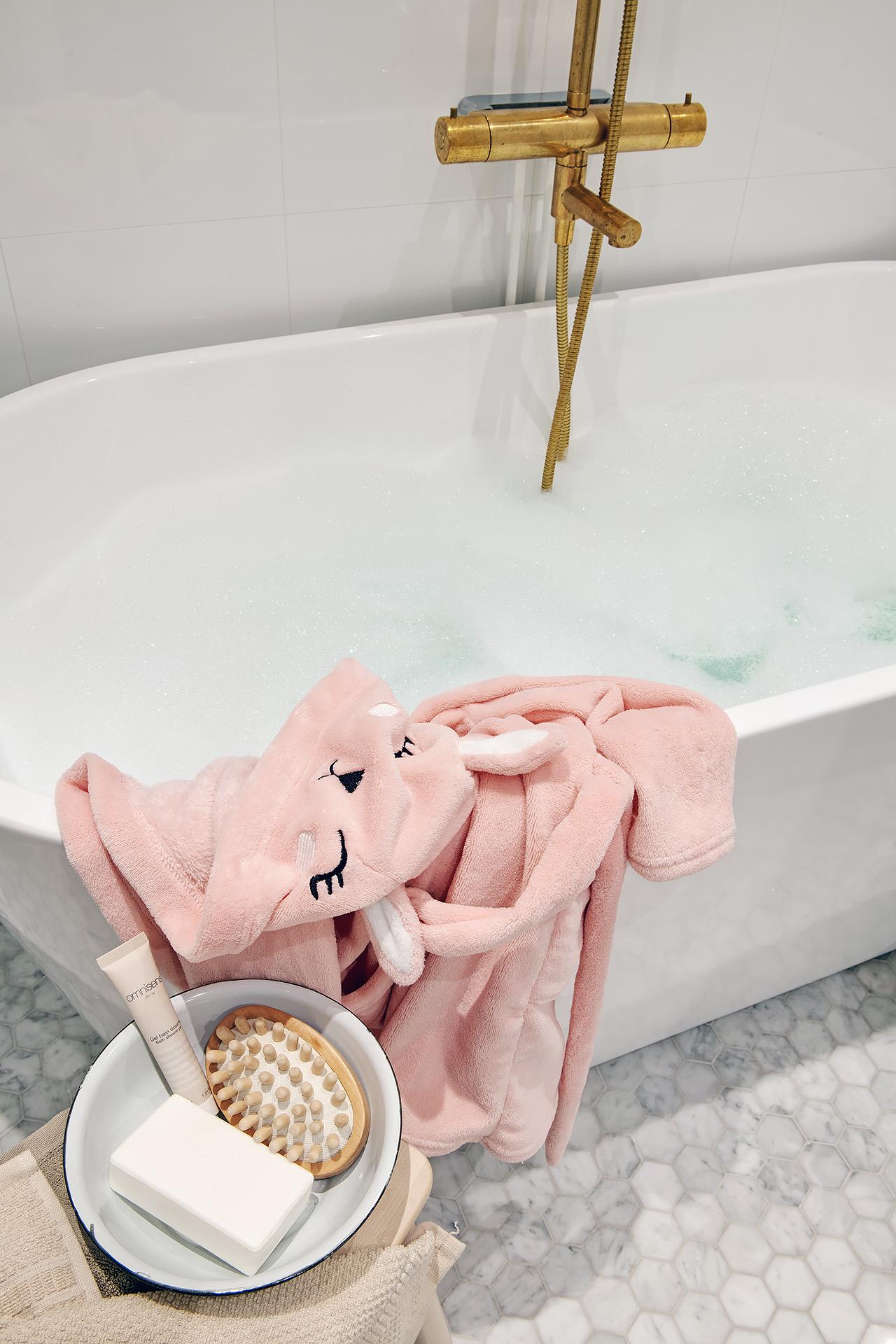 Ett bad innan nattning