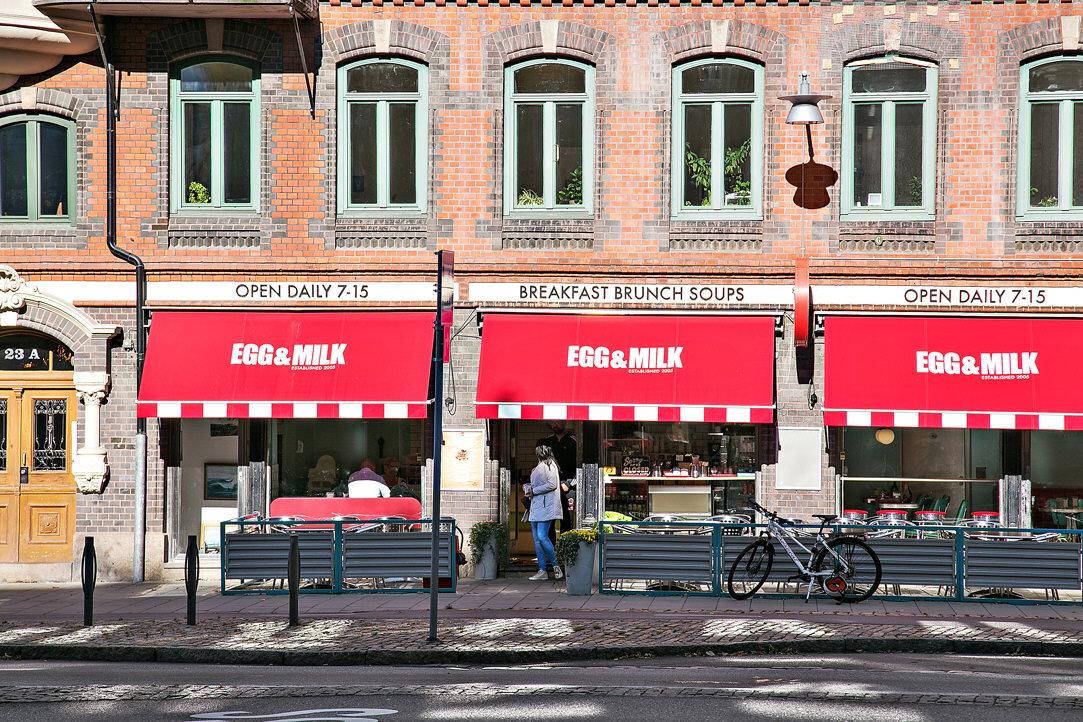 Populära Egg & Milk är föreningens hyresgäst