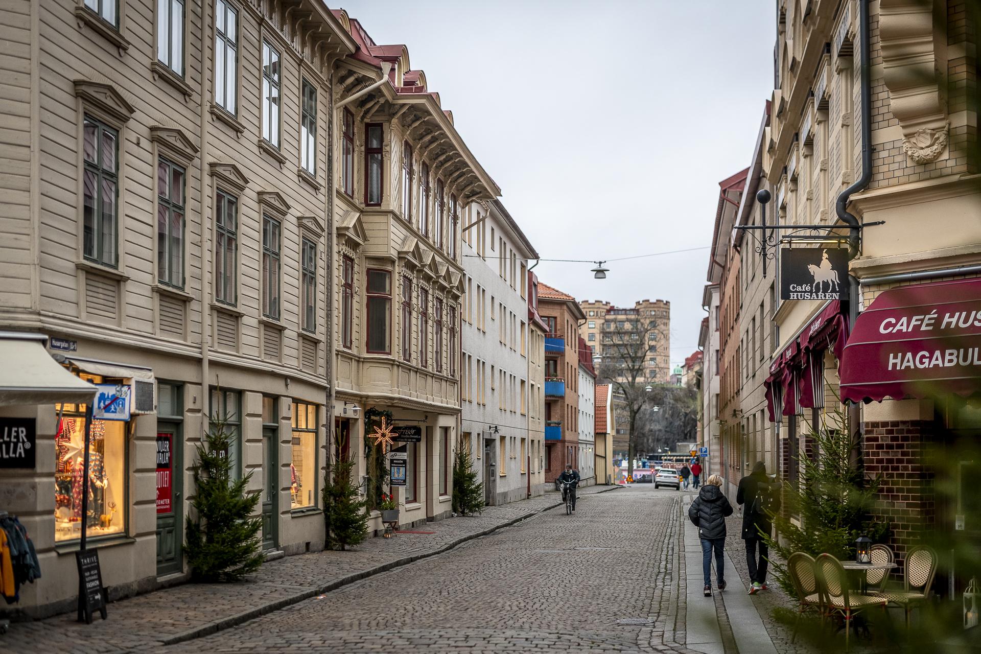 Direkt närhet till Haga som är en av Göteborgs äldsta stadsdelar.