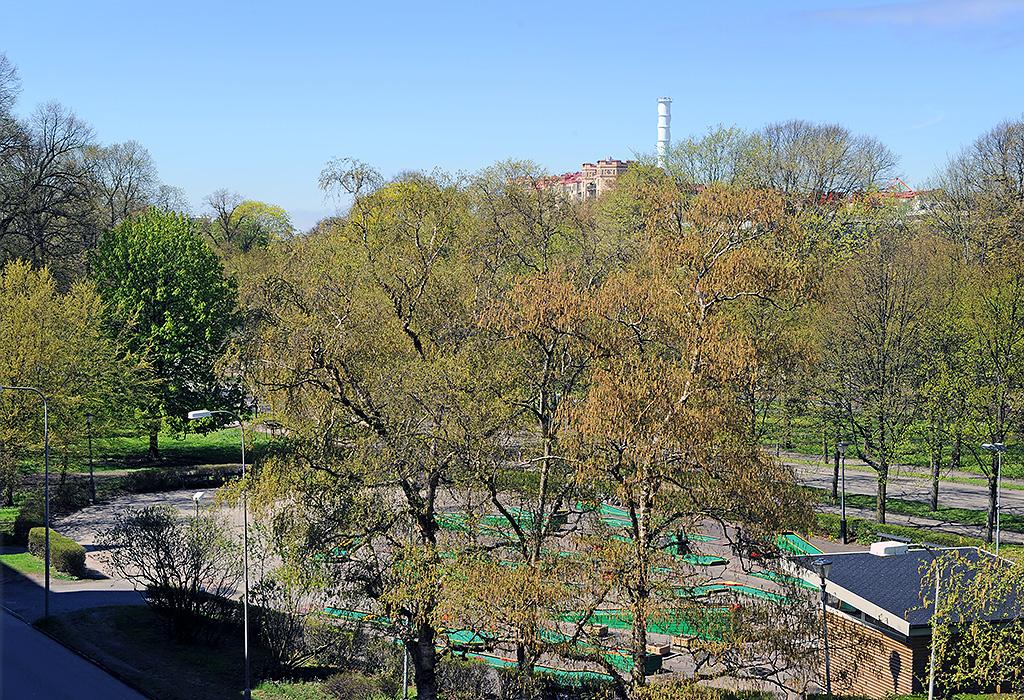 Om några månader grönskar Kungsparken utanför