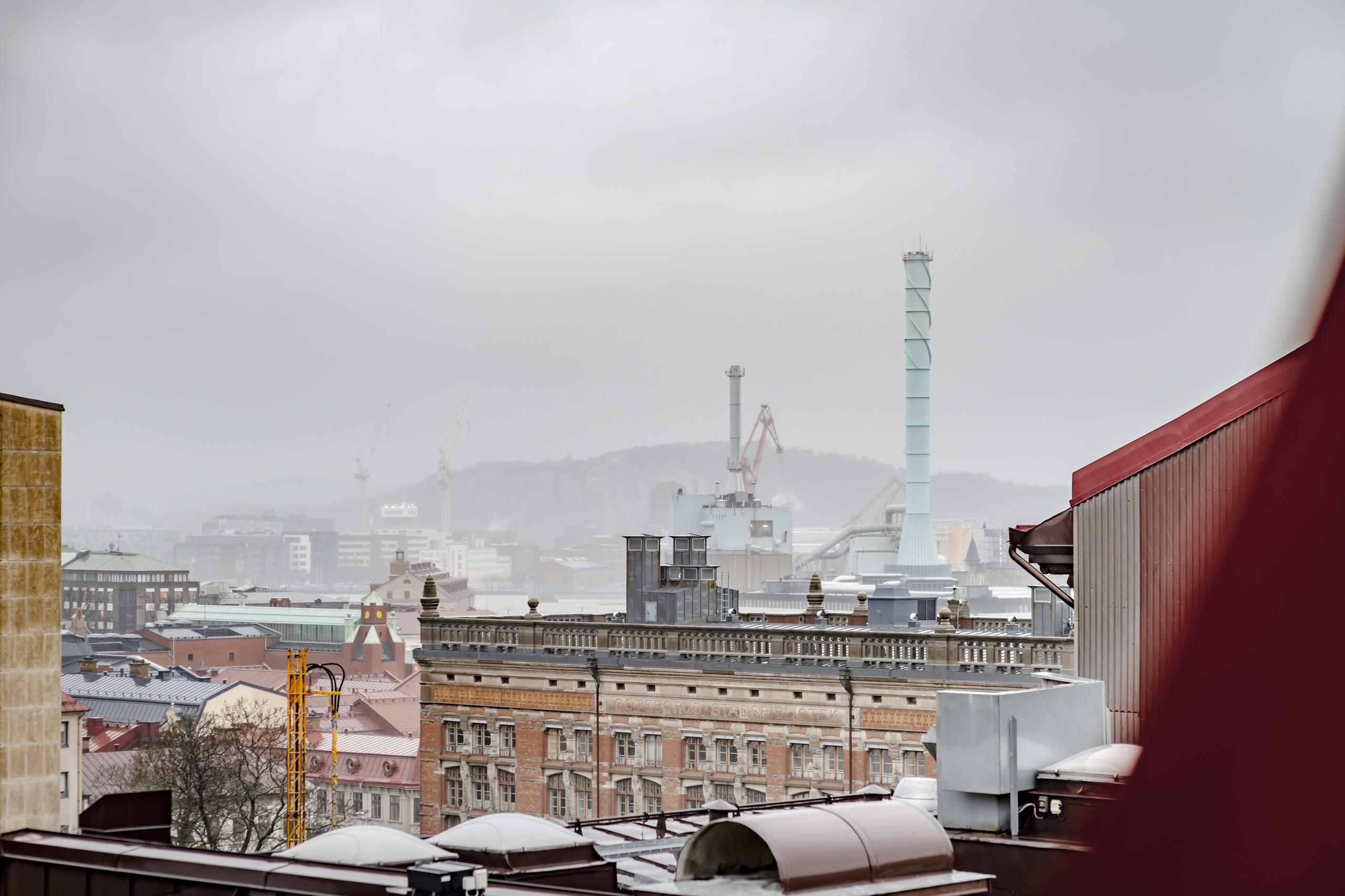 Disig januarimorgon tornar staden stolt