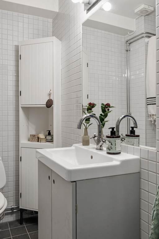 Helkaklat och fräscht badrum