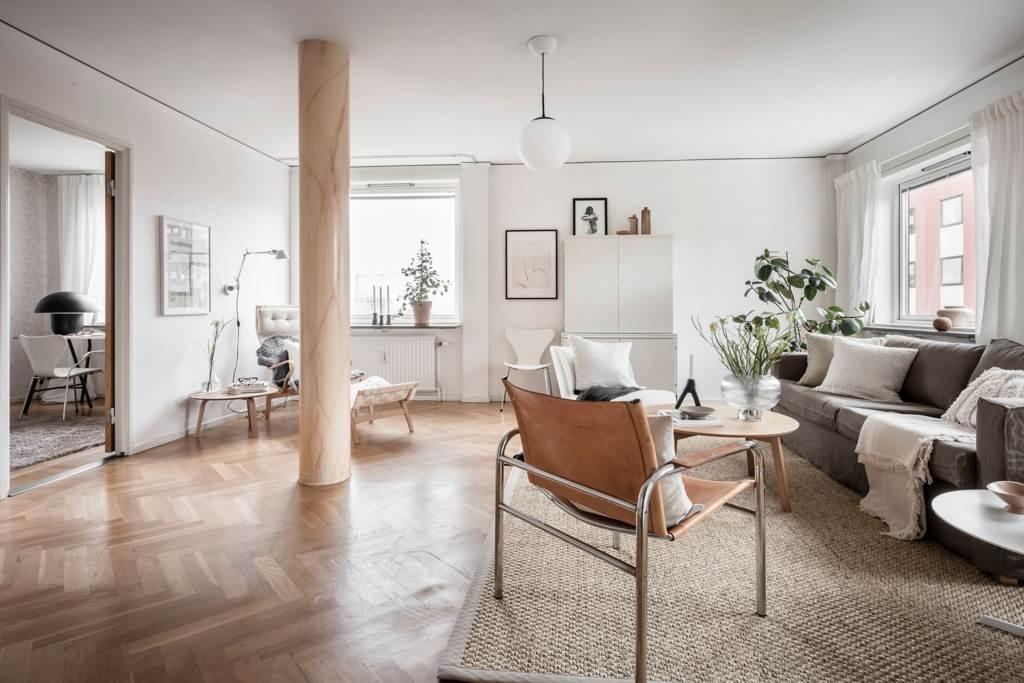 Lågupplöst Stora sociala ytor för umgänge och vila