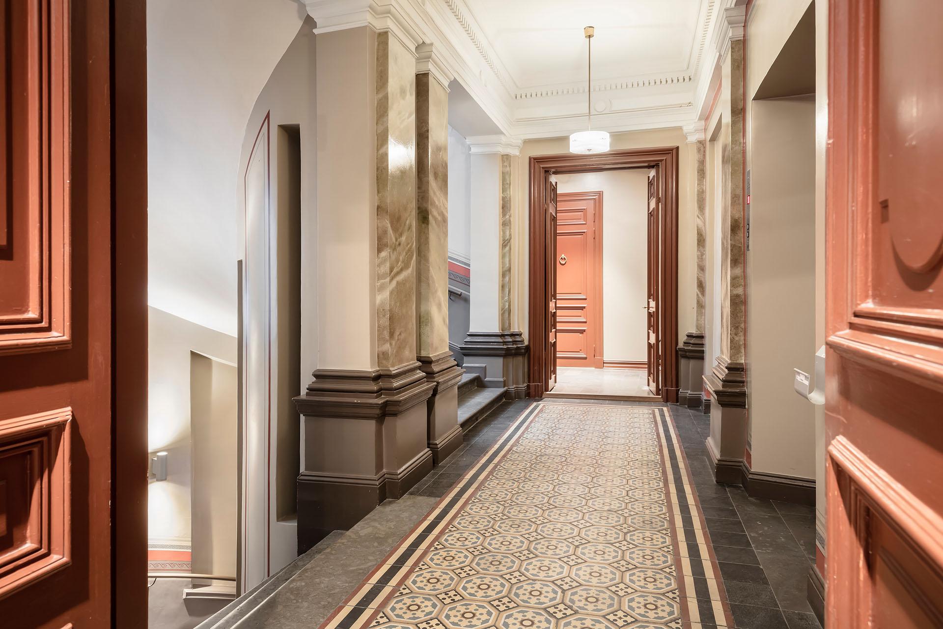 Trapphuset imponerar - minst sagt