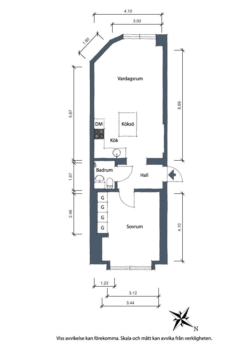 Alternativ planlösning