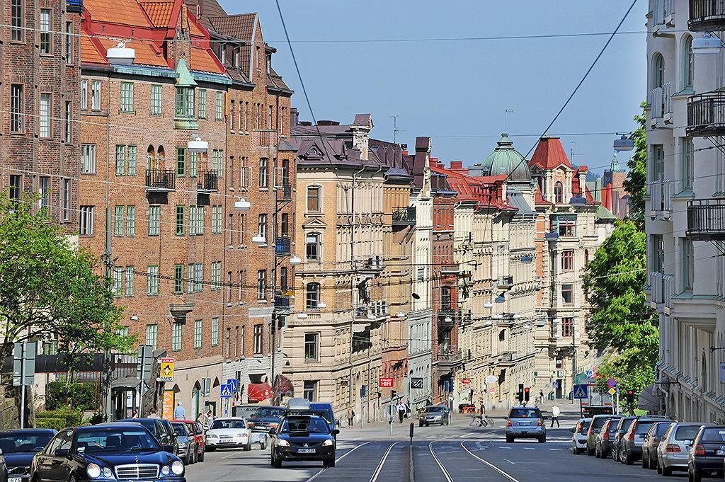 Här bor du mitt i Göteborgs "San-Fransisco-backe"