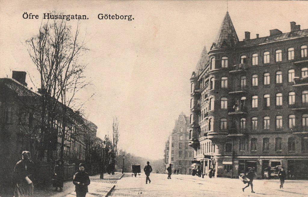 Gatan var då populär redan för över 100 år sedan