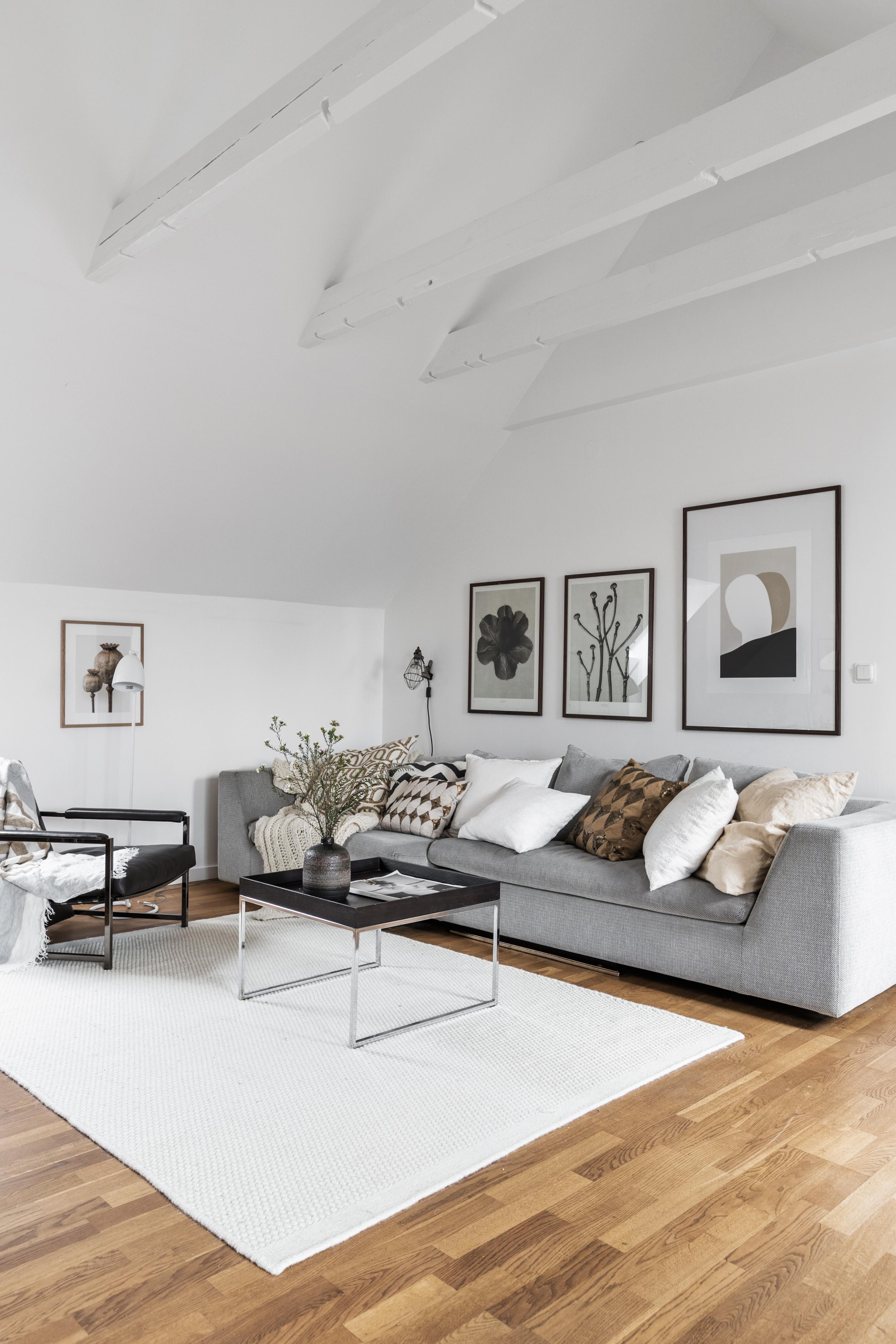 Lågupplöst Takhöjden och de framtagna balkarna imponerar