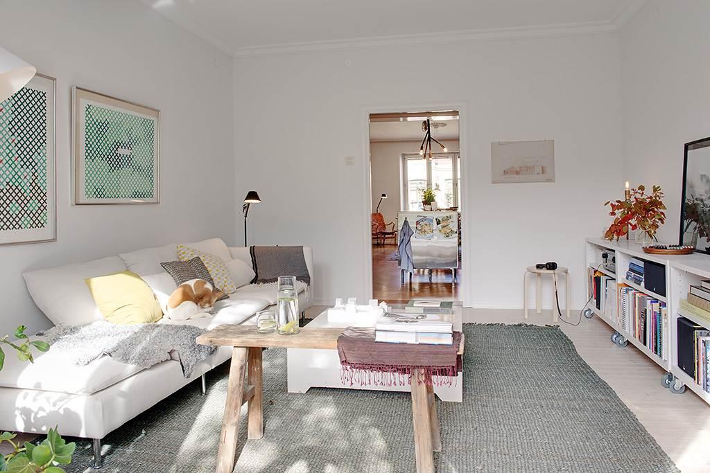 Fd sovrummet fungerar nu som vardagsrum