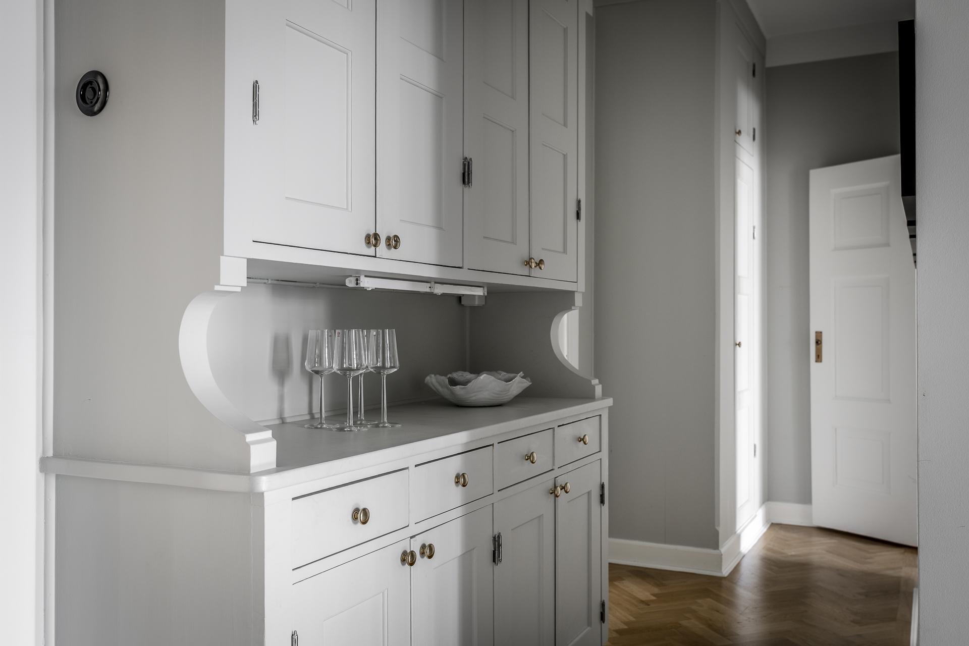 Bevarade originalskåp och städskåp