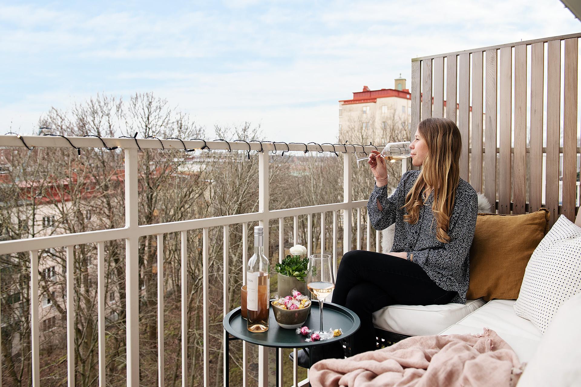 Nyrenoverade balkonger