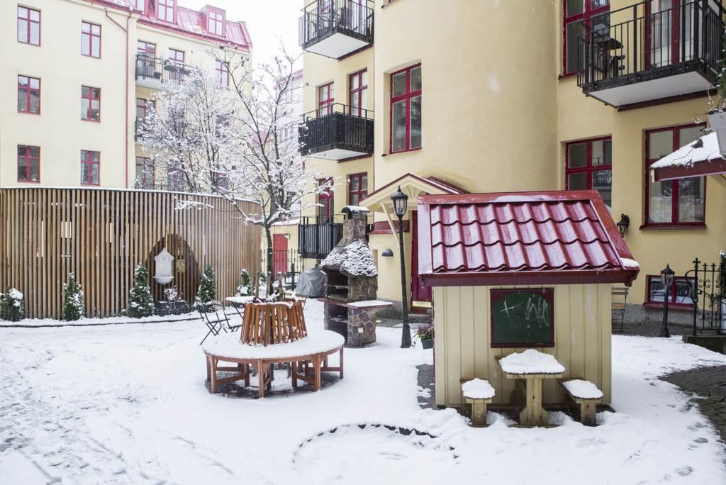 Snyggaste innergården? Mycket tyder på det!