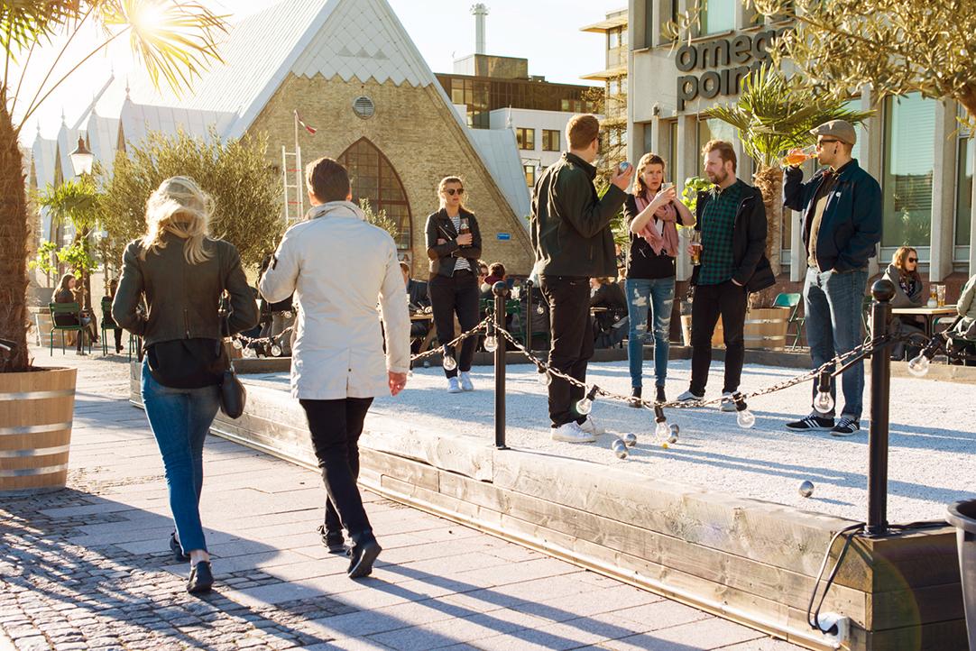 Boulebaren är härlig både sommar och vinter