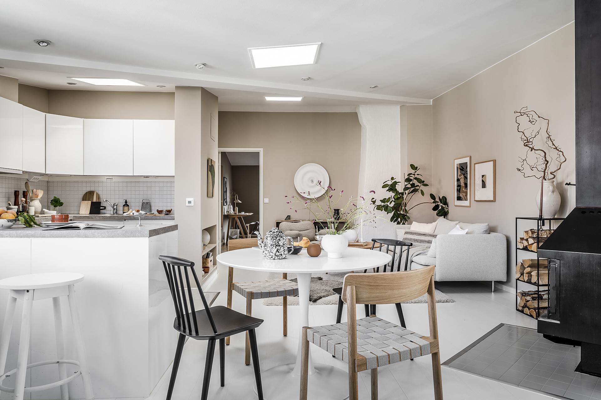 Öppen sociala planlösning