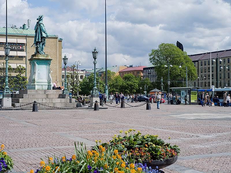 Stenkast från Göteborgs ursprungsplats