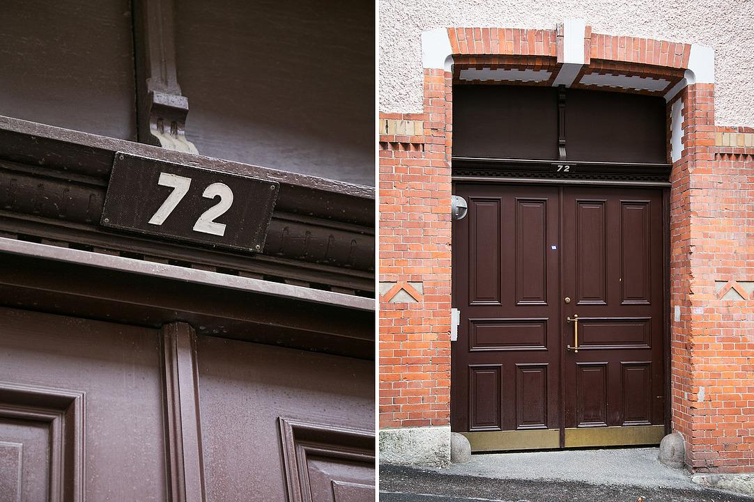 Föreningen består av Nordhemsgatan 72 & 74