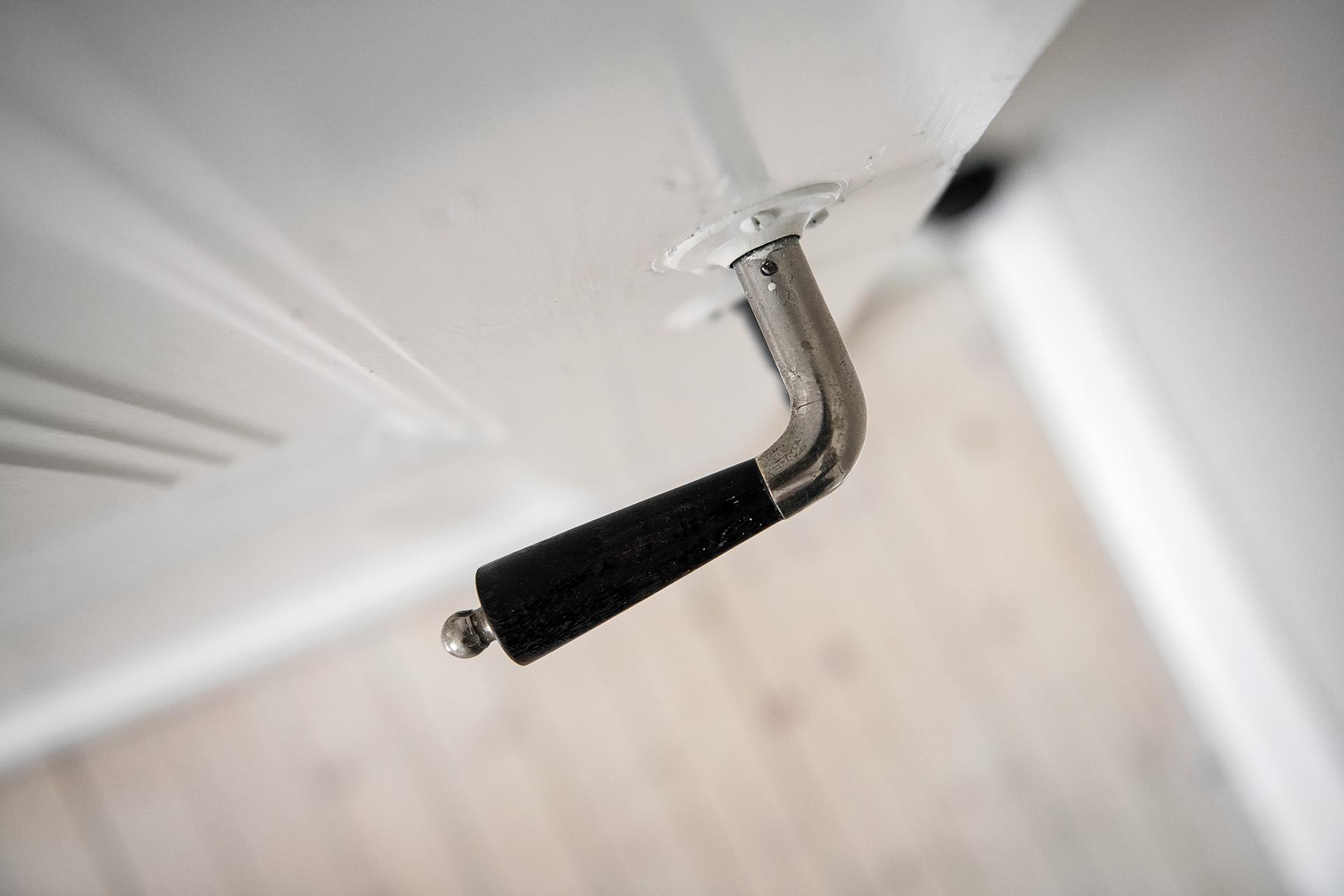 Handtag i original från byggåret 1915