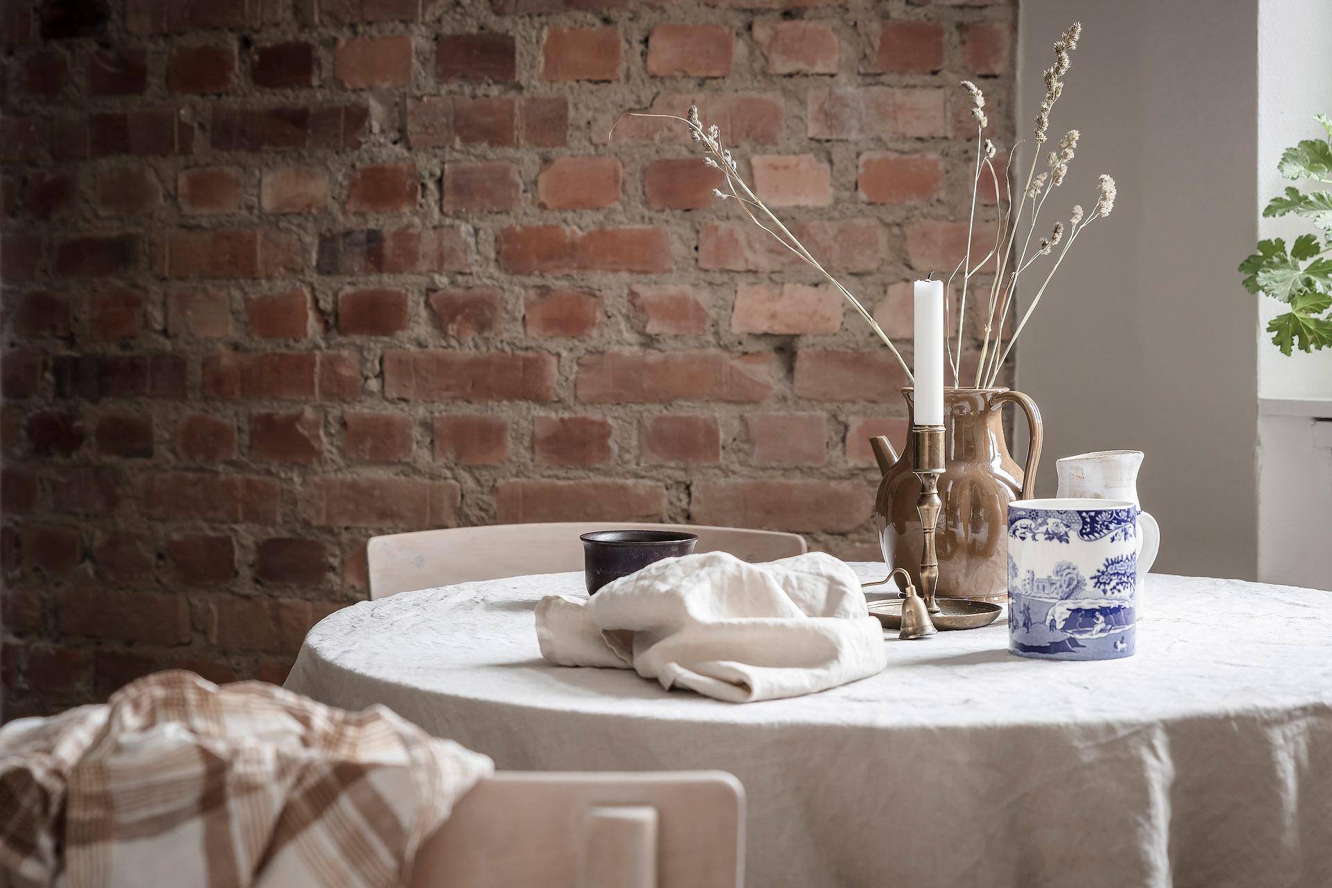 Tegelväggen tröttnar man aldrig på