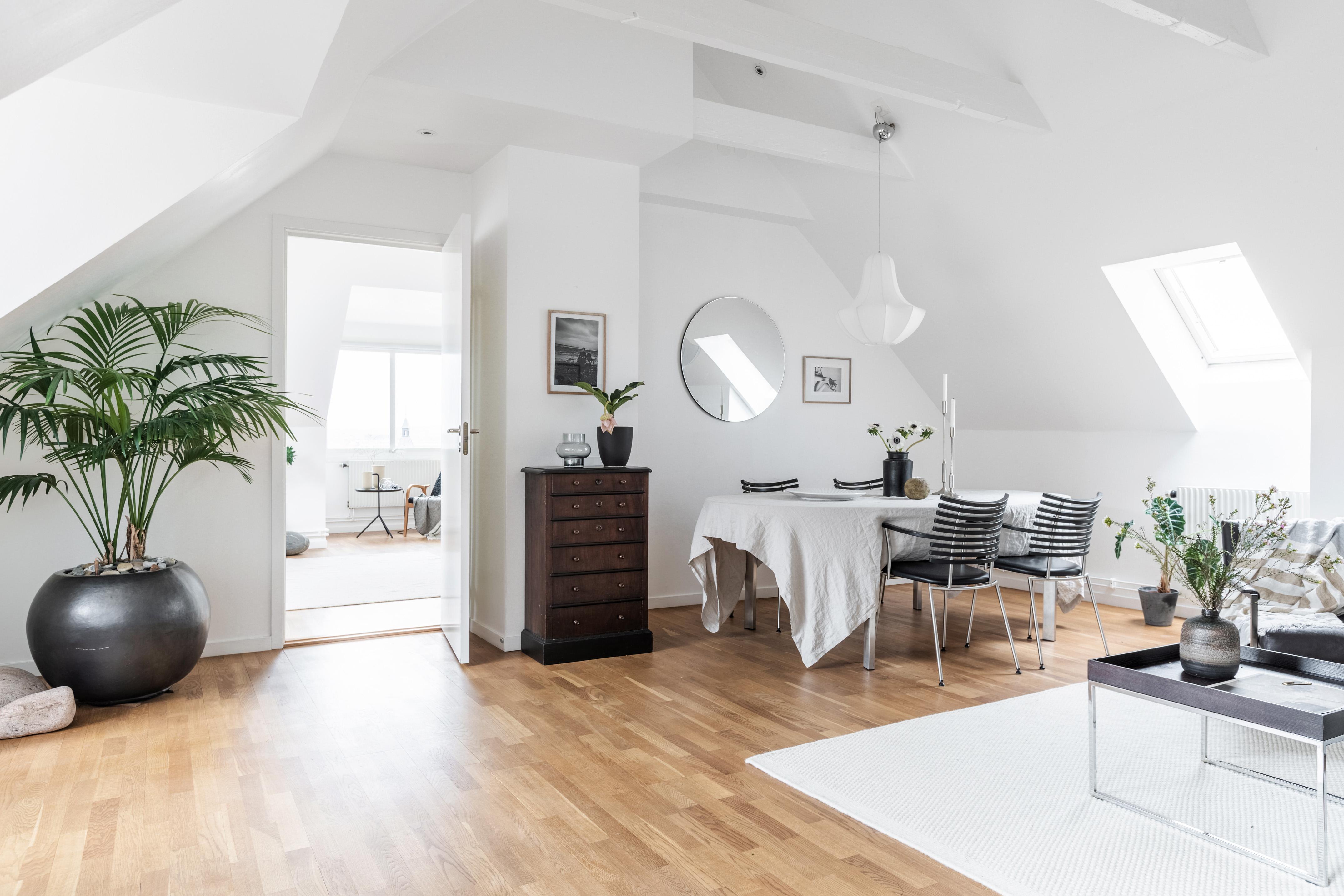 Lågupplöst Ett ostört läge och med fönster i tre väderstreck