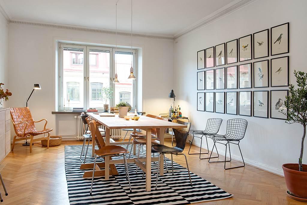 Matrummet är luftigt och rymligt