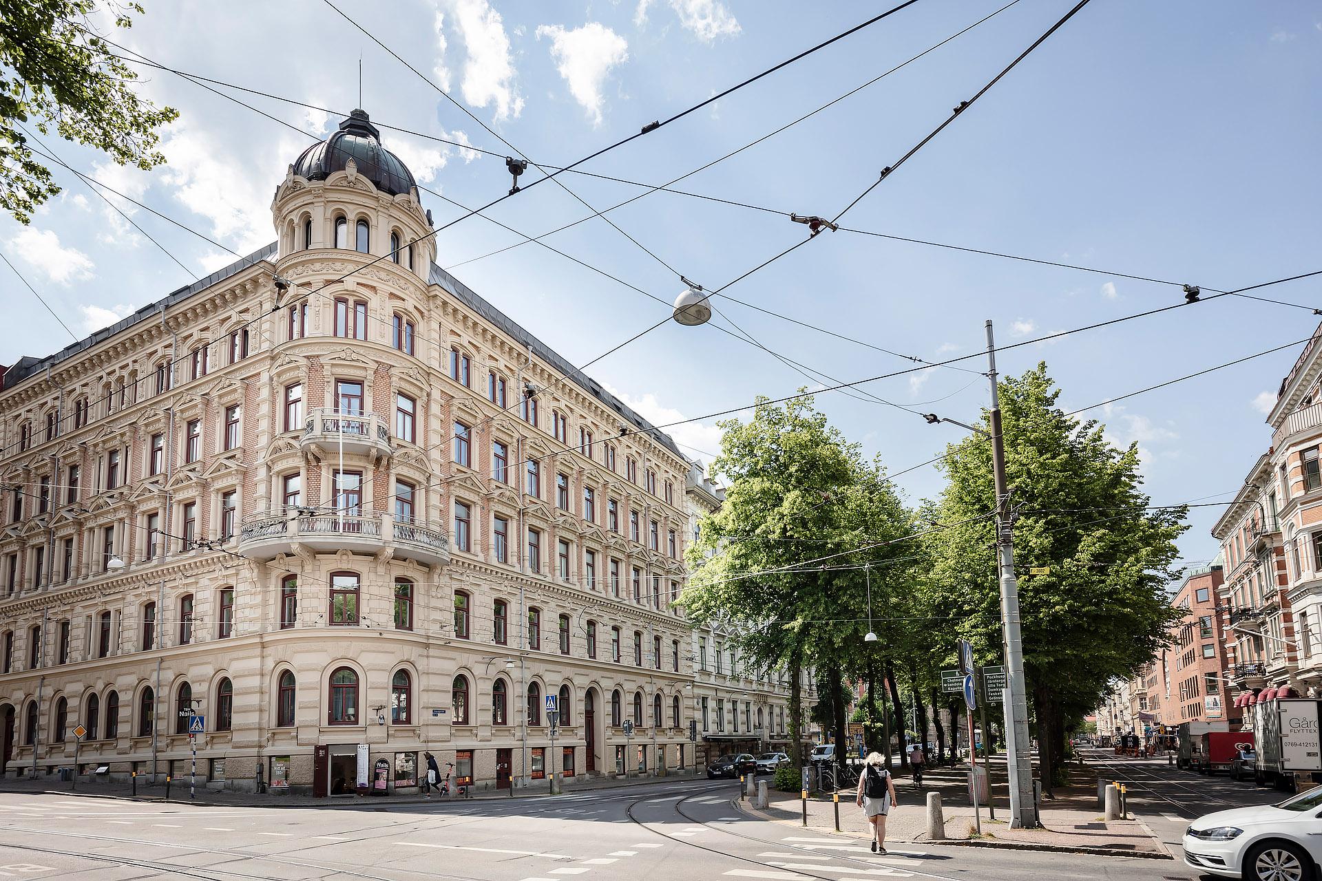 Föreningens fastighet från 1888 i hört Ascheberg-Vasa