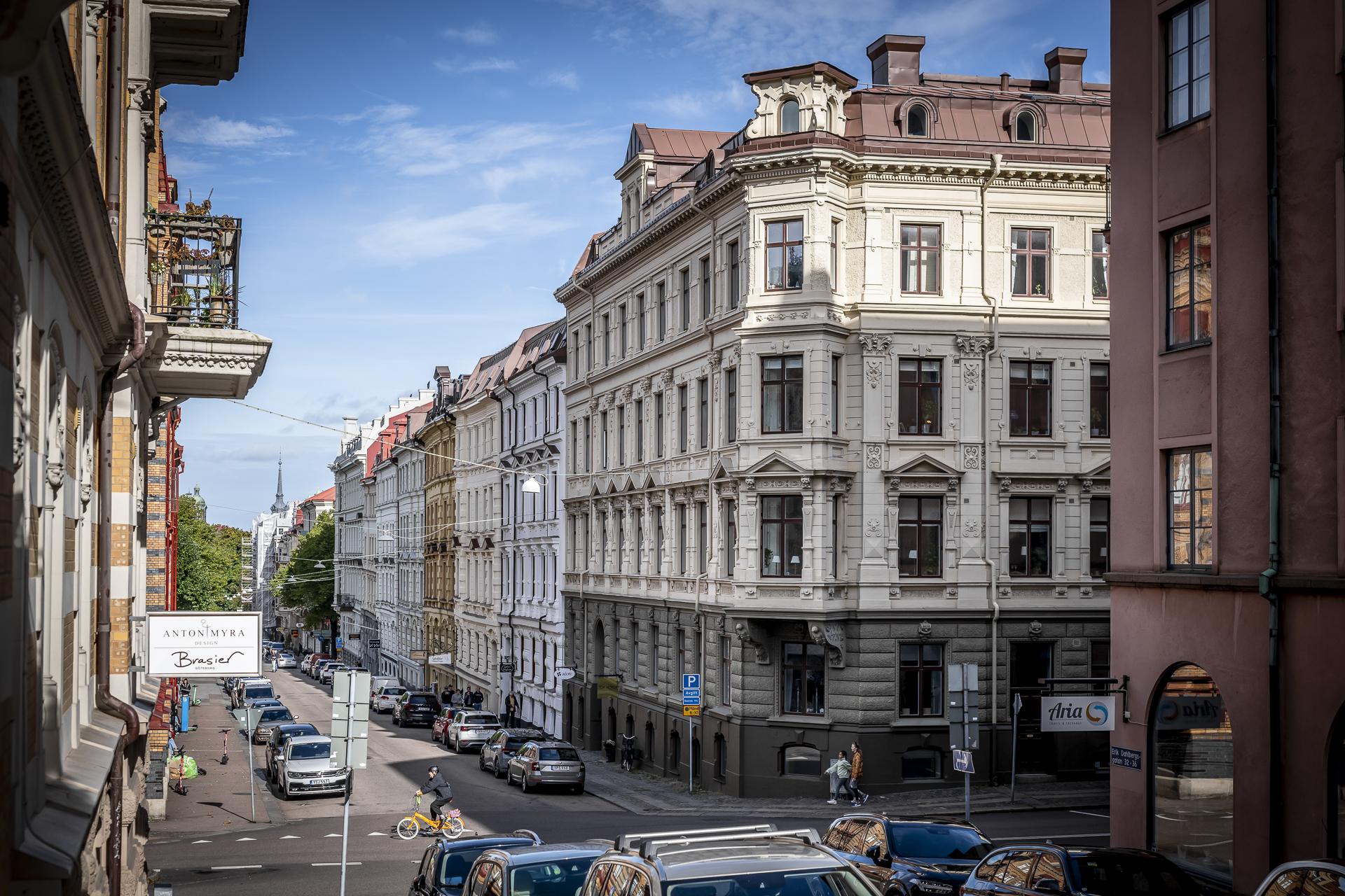 Vackra Erik Dahlbergsgatan, med ett perfekt läge i hjärtat av Vasastaden