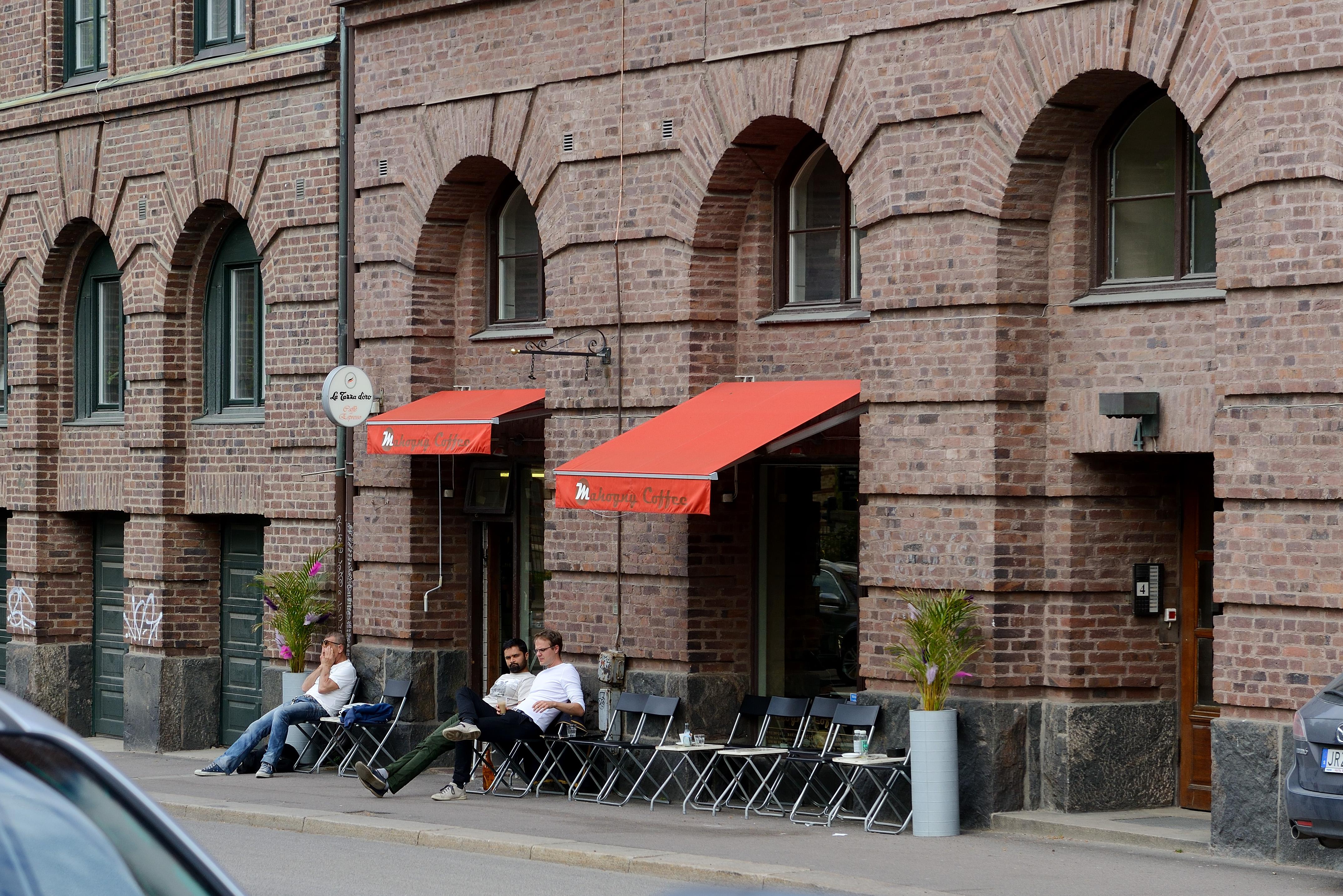 Stans godast kaffe hittar du längre ned på Gibraltargatan