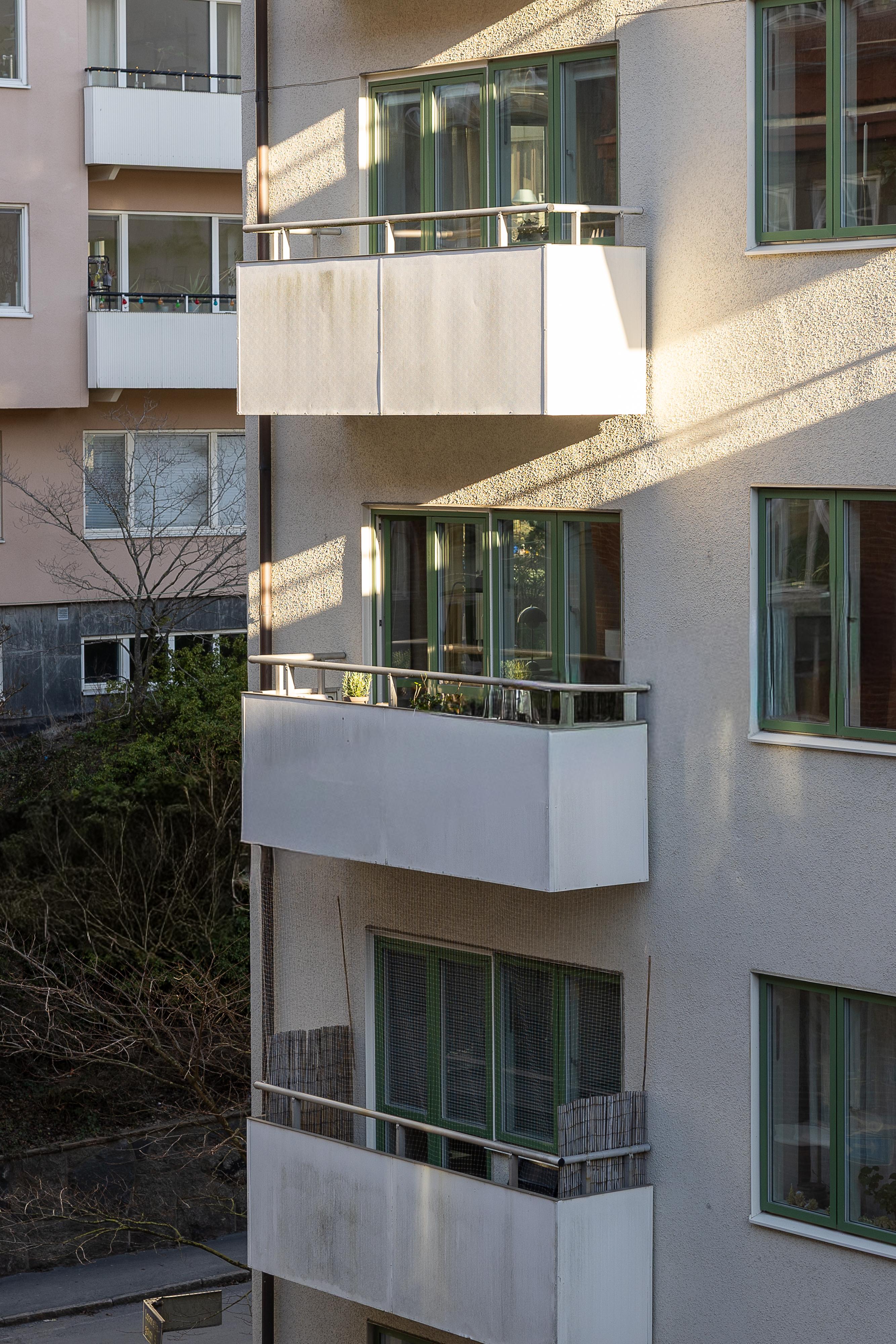 Titta hur solens strålar redan i Januari börjat hitta hit