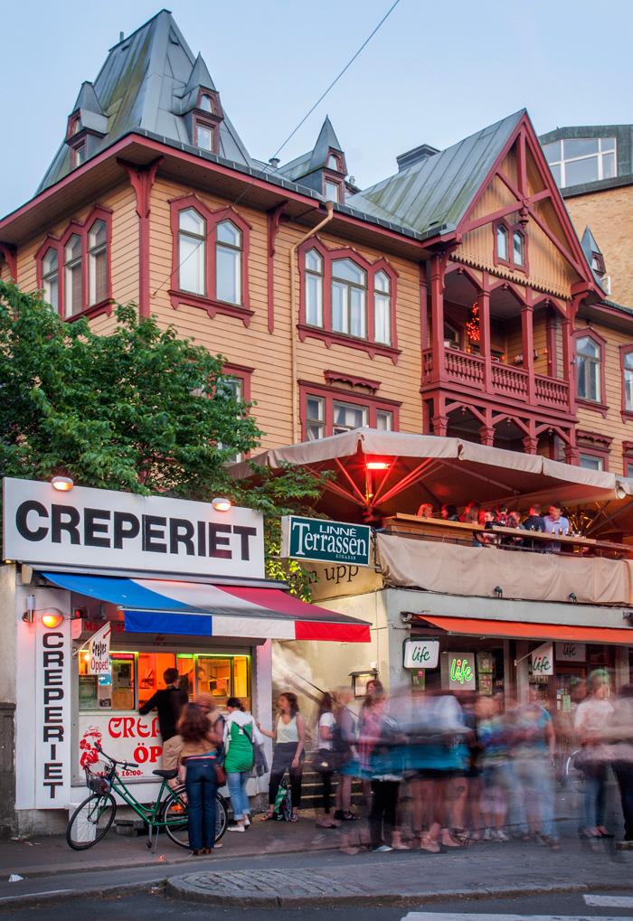 Här bor du med omedelbar närhet till restauranger