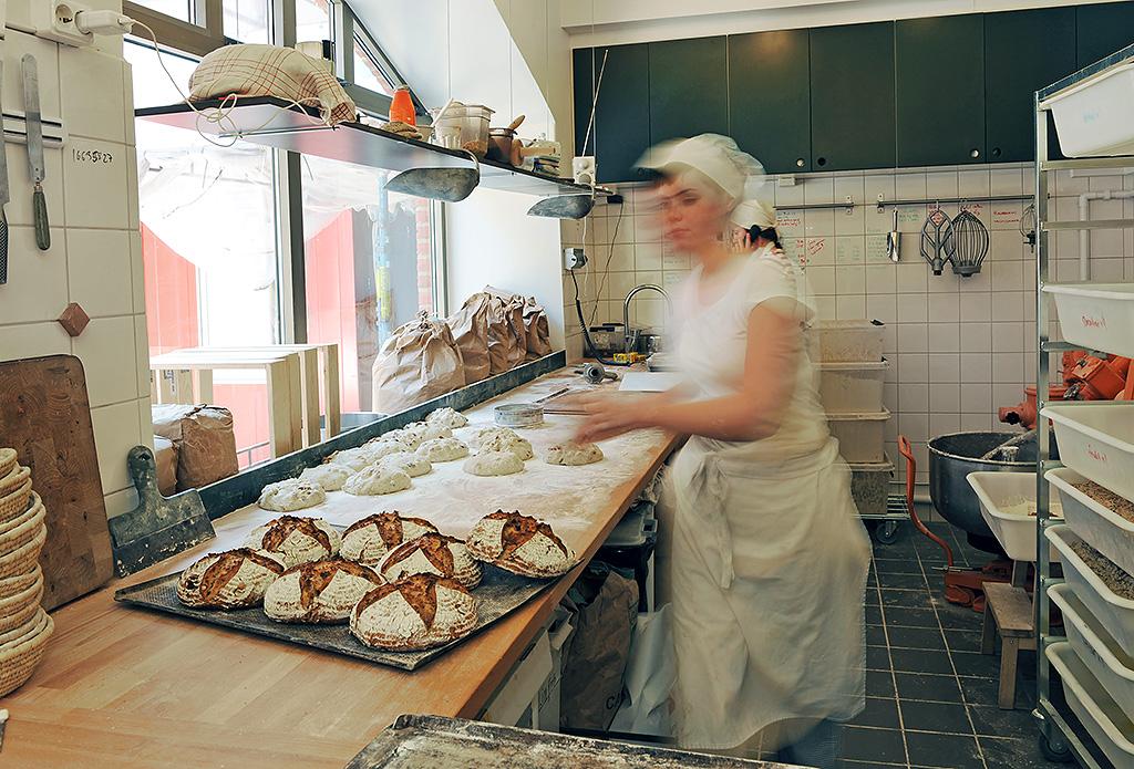 Surdegsbageriet Alvar & Ivar fyra våningar ner