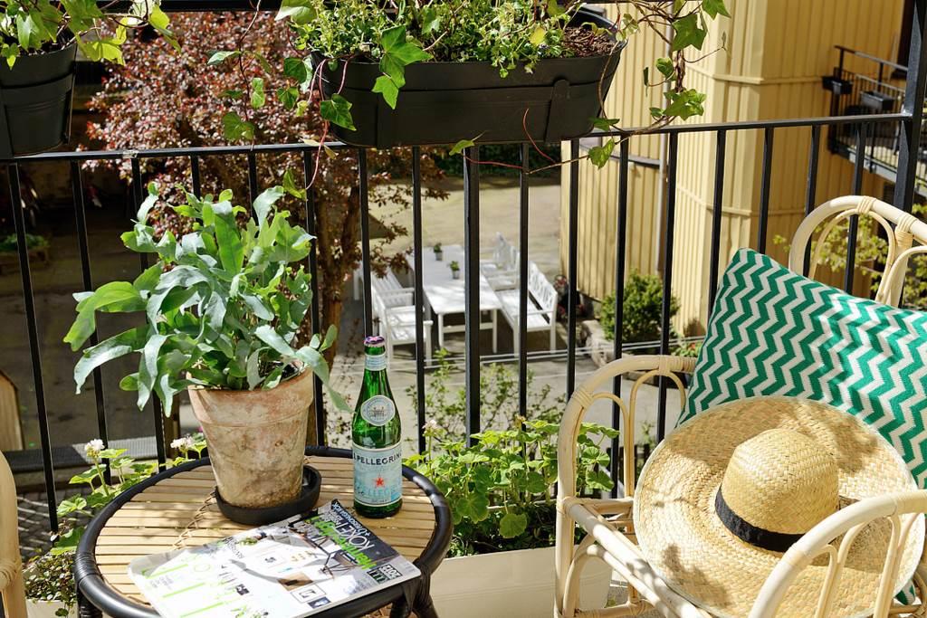 Balkongen blir onekligen ett extra rum