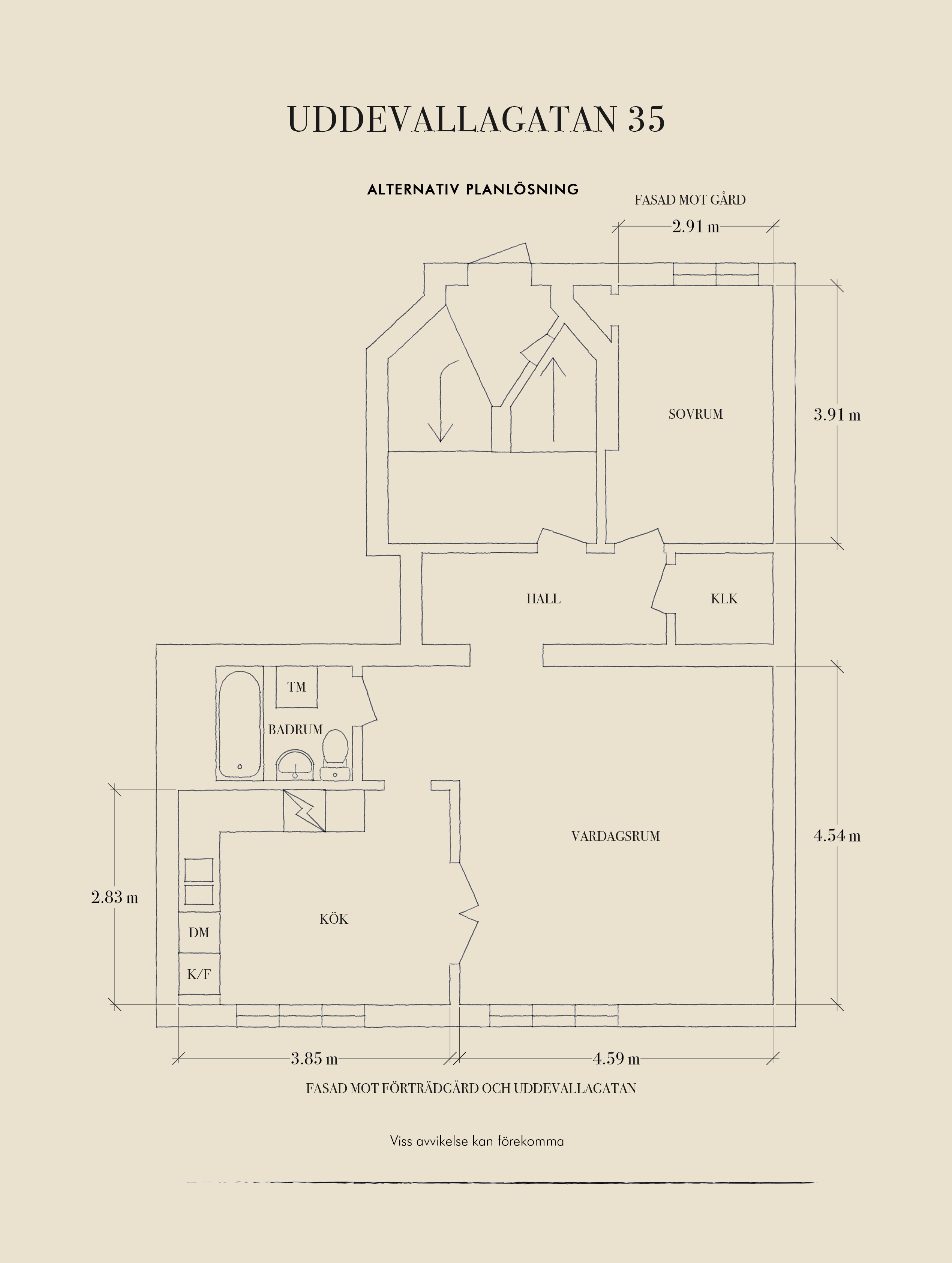 Alternativ planlösning