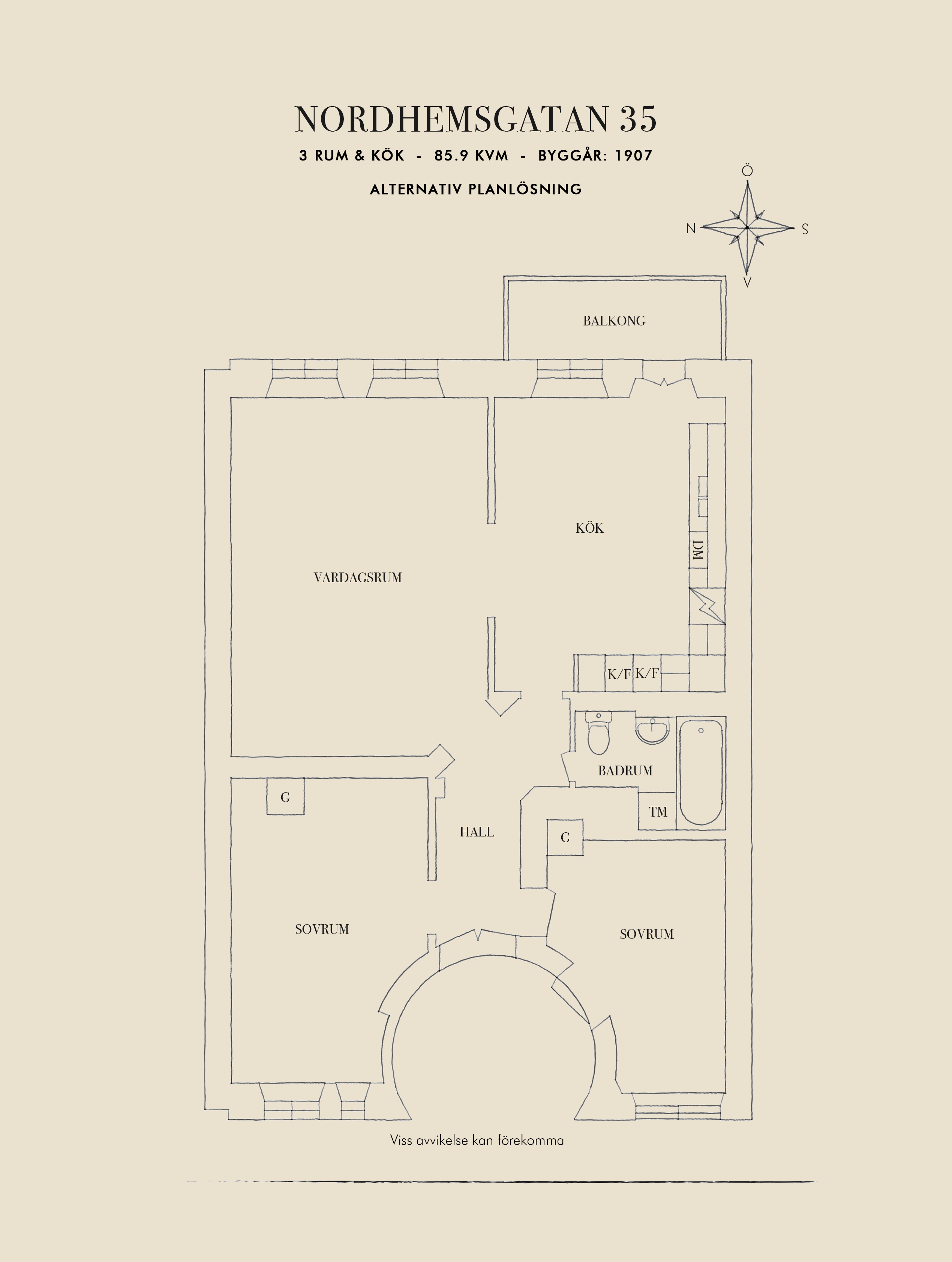 Alternativ planskiss