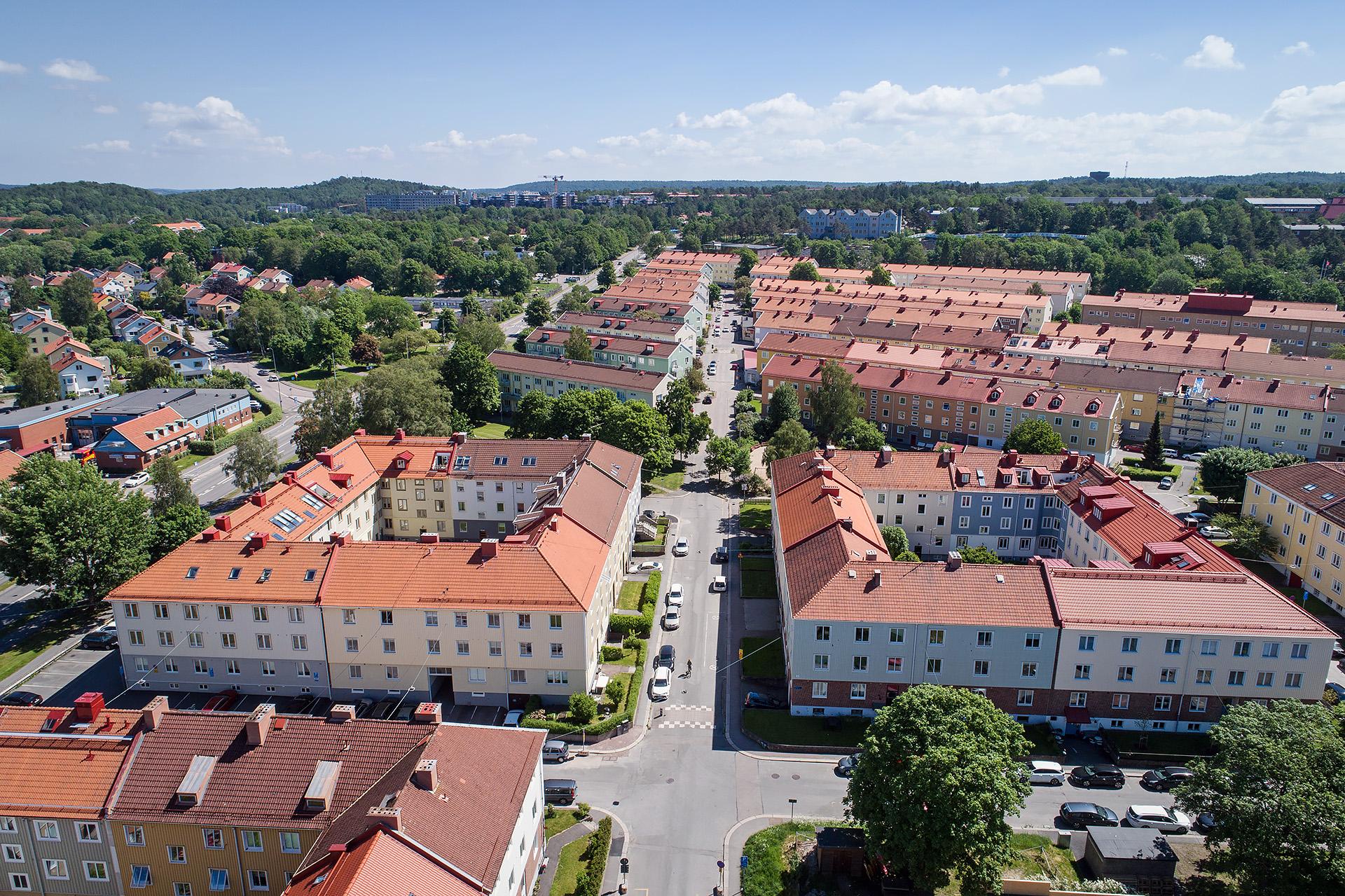 Björcksgatan 43 ligger mitt i Kålltorp