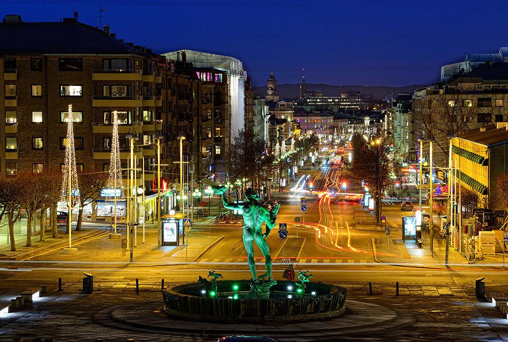 Promenera 5 min så når du Göteborgs puls