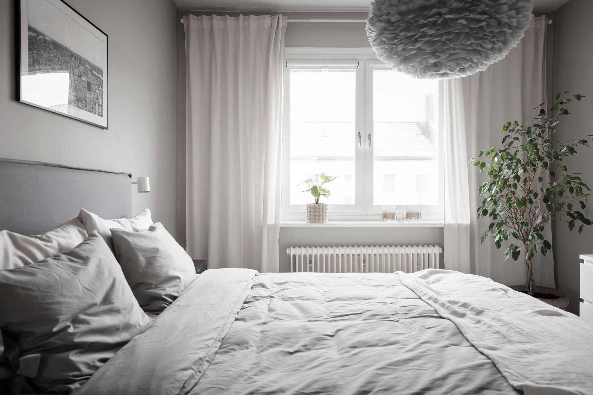 Lugnt och rofyllt läge högst upp i huset