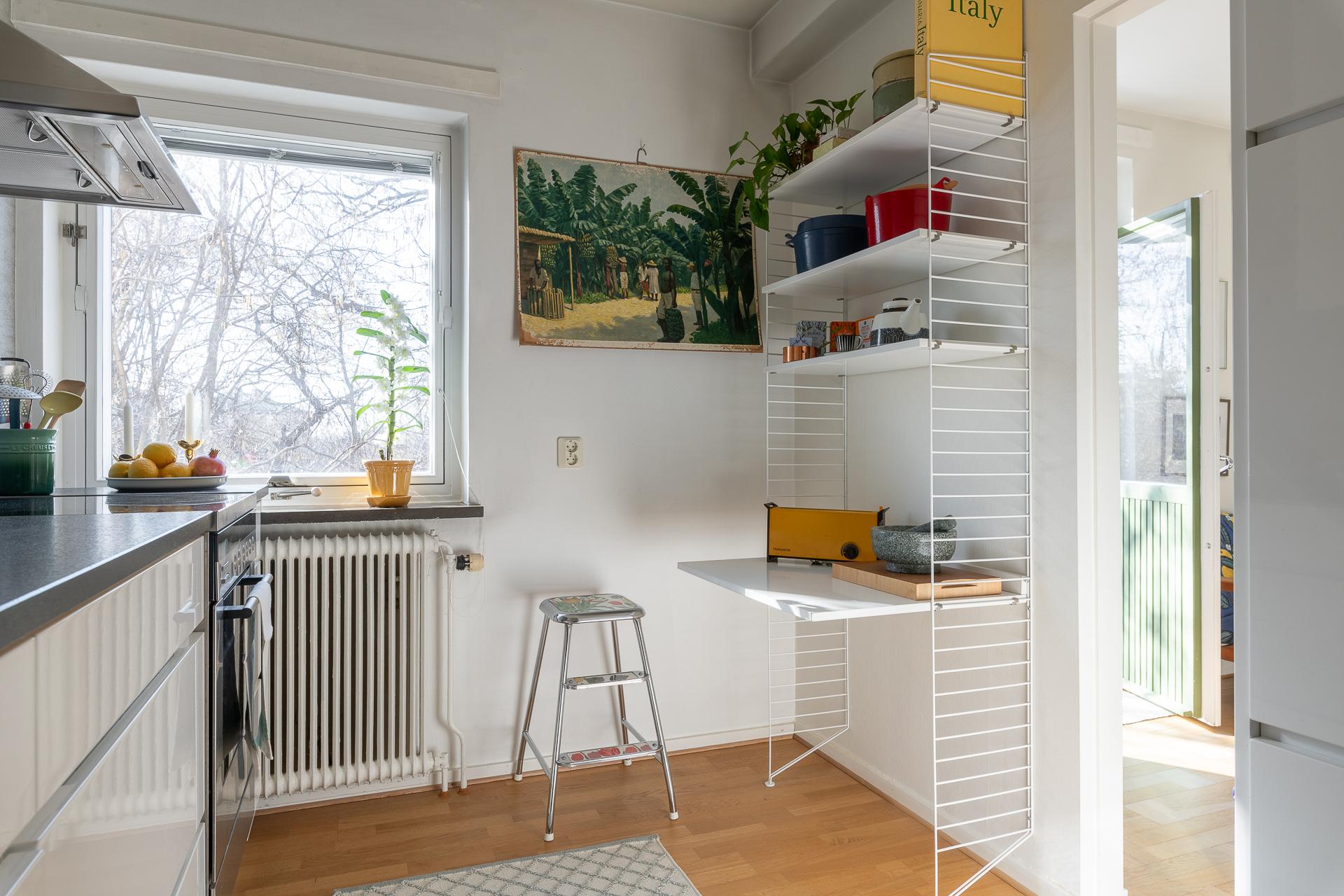 Även här gör sig närheten till naturen påmind