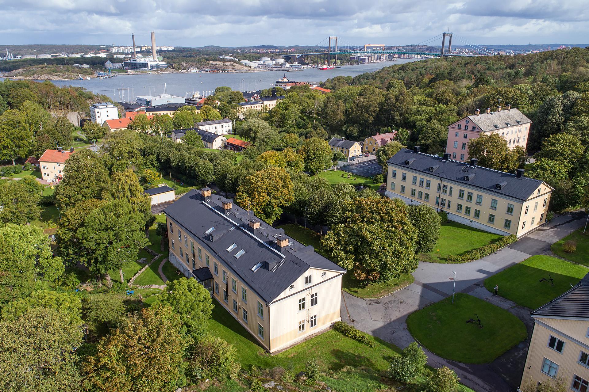 Kulturhistoriska omgivningar med havet som nära granne