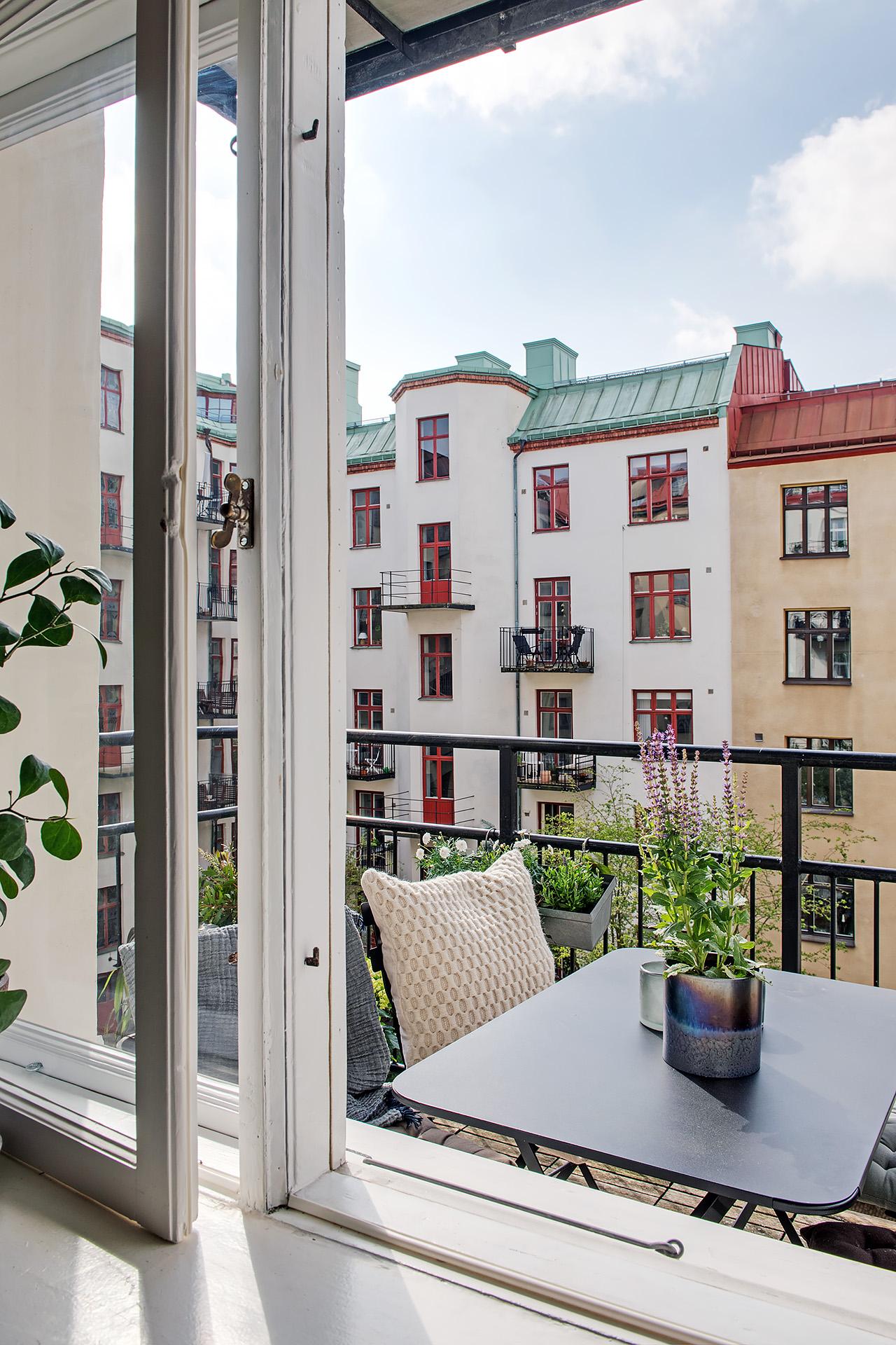 Här finns solchans från tidig morgon till sena eftermiddagen