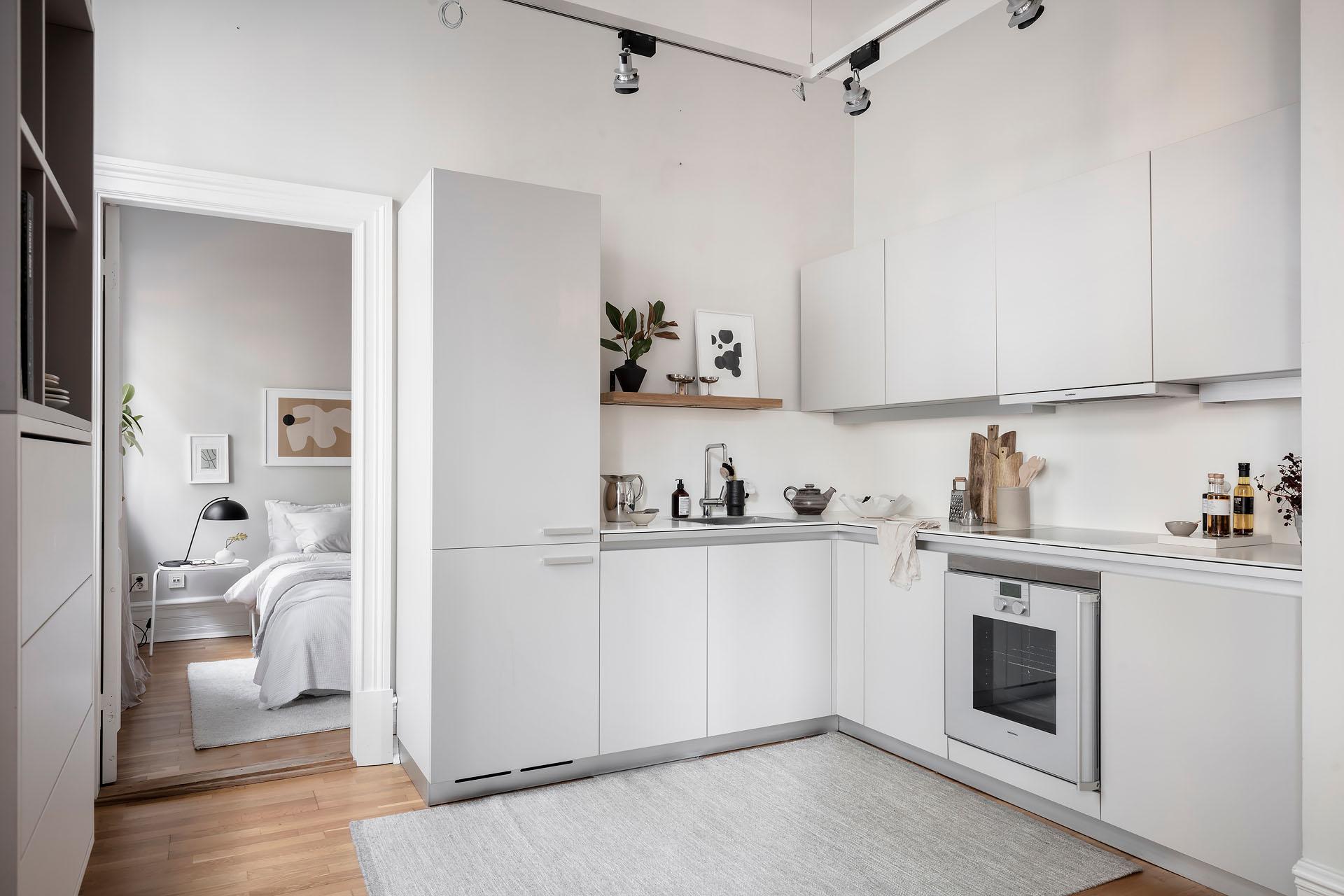 Exklusivt kök med vitvaror av högsta kvalité