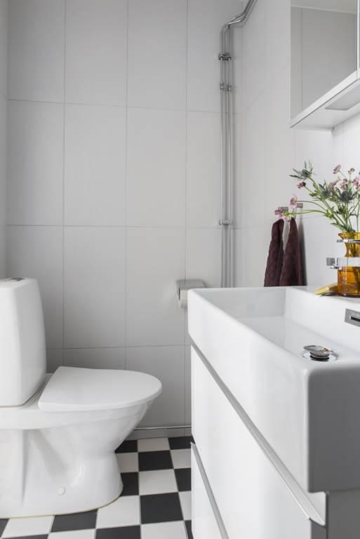 ...med golvvärme och snyggt kakel