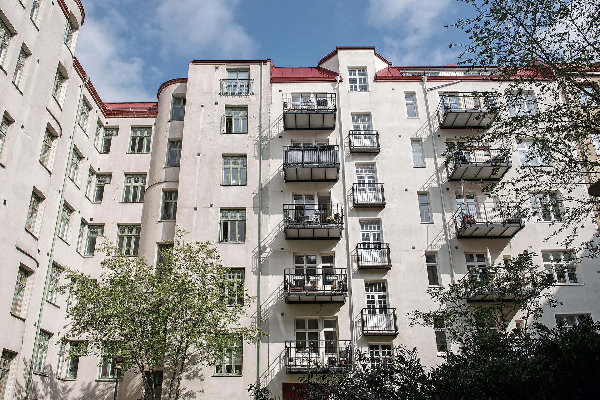 Innergården är en samfällighet tillsammans med grannföreningarna