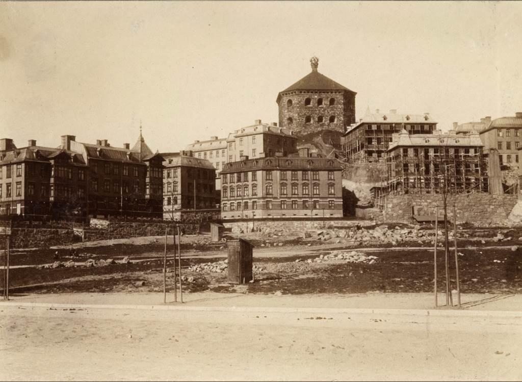 Skansberget så som det såg ut 1898