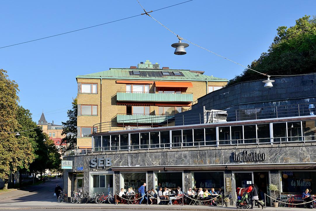 Ypperligt läge vid Göteborgs nya restauranggata